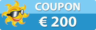 clicca qui per selezionare un coupon da euro 200