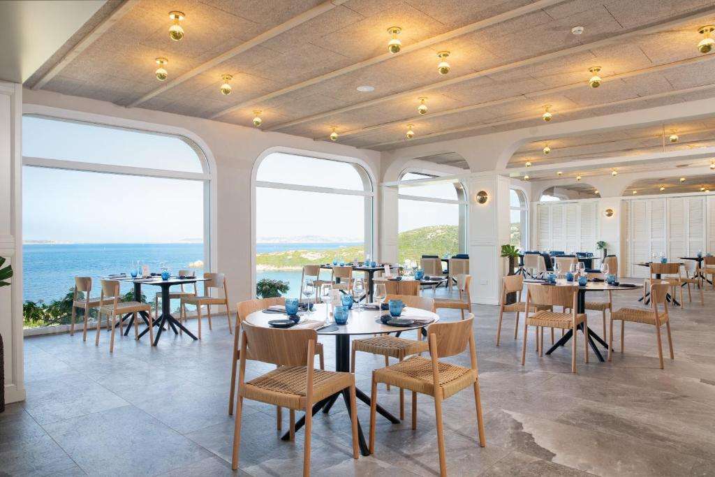 Ristorante gourmet del resort Santa Teresa Gallura con show cooking