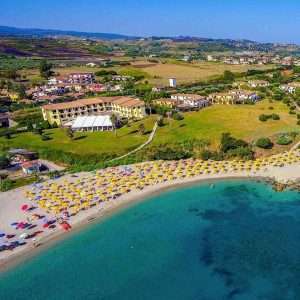 Villaggio Soft All Inclusive in Calabria - Fruit Village Tropea Baia della Rocchetta, spiaggia privata sulla Costa degli Dei